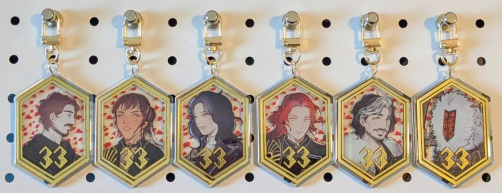 Expedition 33 Gold Foil Charms